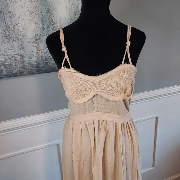 ZARA long strappy Casual Flowy Summer dress - Picture 11 of 12
